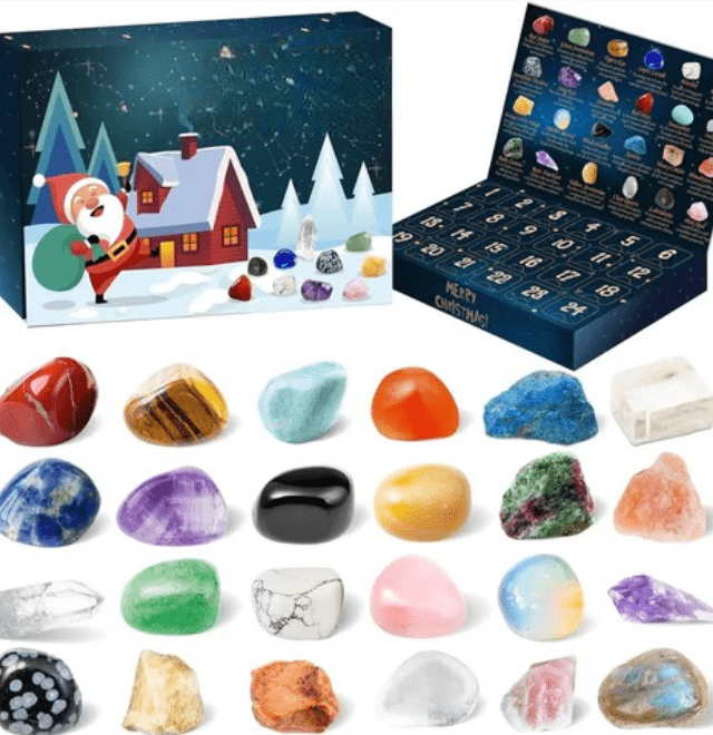 GemMagic – Calendario dell'Avvento per bambini di 24 giorni con sorprese in gioielli 6