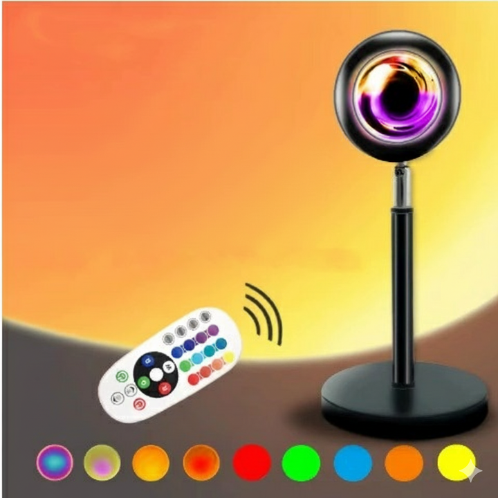 Lampada LED Effetto Tramonto Design Moderno - Vesarelli
