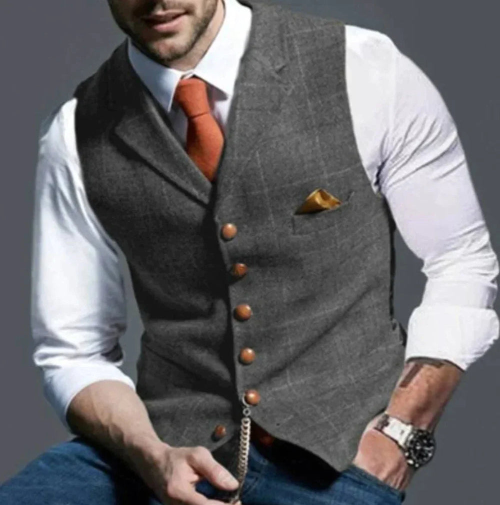 Geordy | Elegante gilet senza maniche da uomo 1