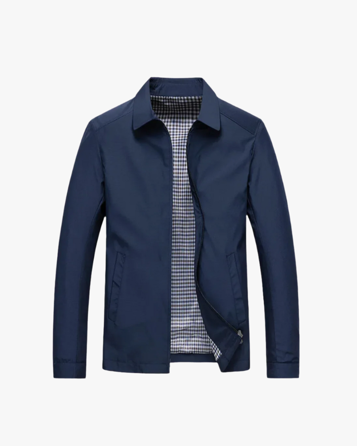 Giacca Casual Moderna Uomo | Zip Integrale & Protezione Antivento