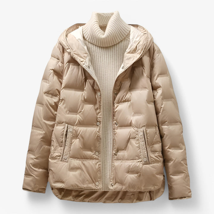 Giacca Invernale Donna | Cappuccio Removibile & Chiusura Zip Nascosta