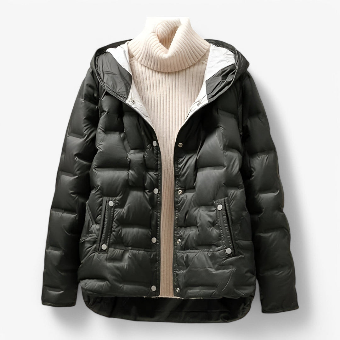 Giacca Invernale Donna | Cappuccio Removibile & Chiusura Zip Nascosta