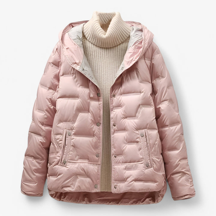 Giacca Invernale Donna | Cappuccio Removibile & Chiusura Zip Nascosta