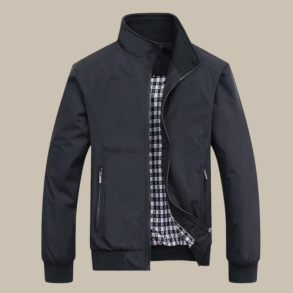Giacca Uomo | Zip Integrale & Collo Alto