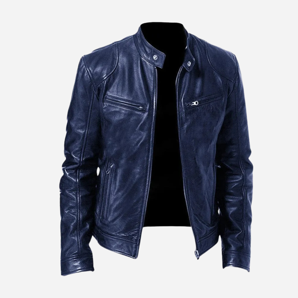 Giacca moto Uomo | Taglio slim & Look urbano
