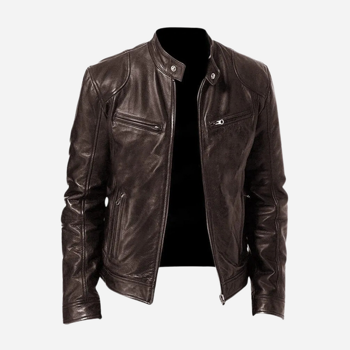 Giacca moto Uomo | Taglio slim & Look urbano