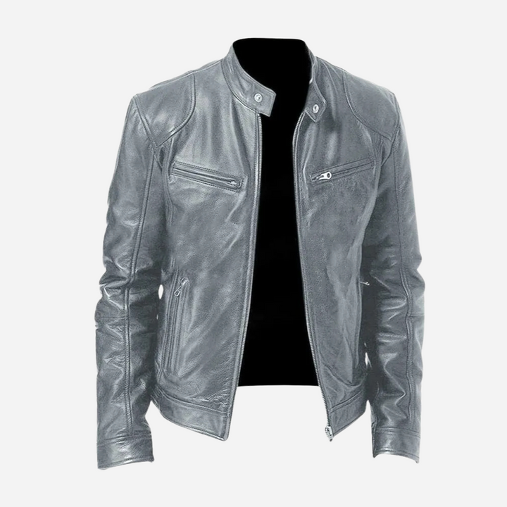 Giacca moto Uomo | Taglio slim & Look urbano