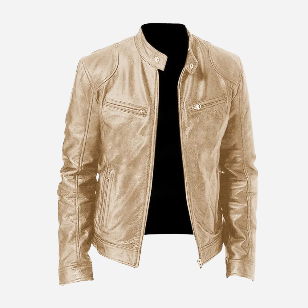 Giacca moto Uomo | Taglio slim & Look urbano