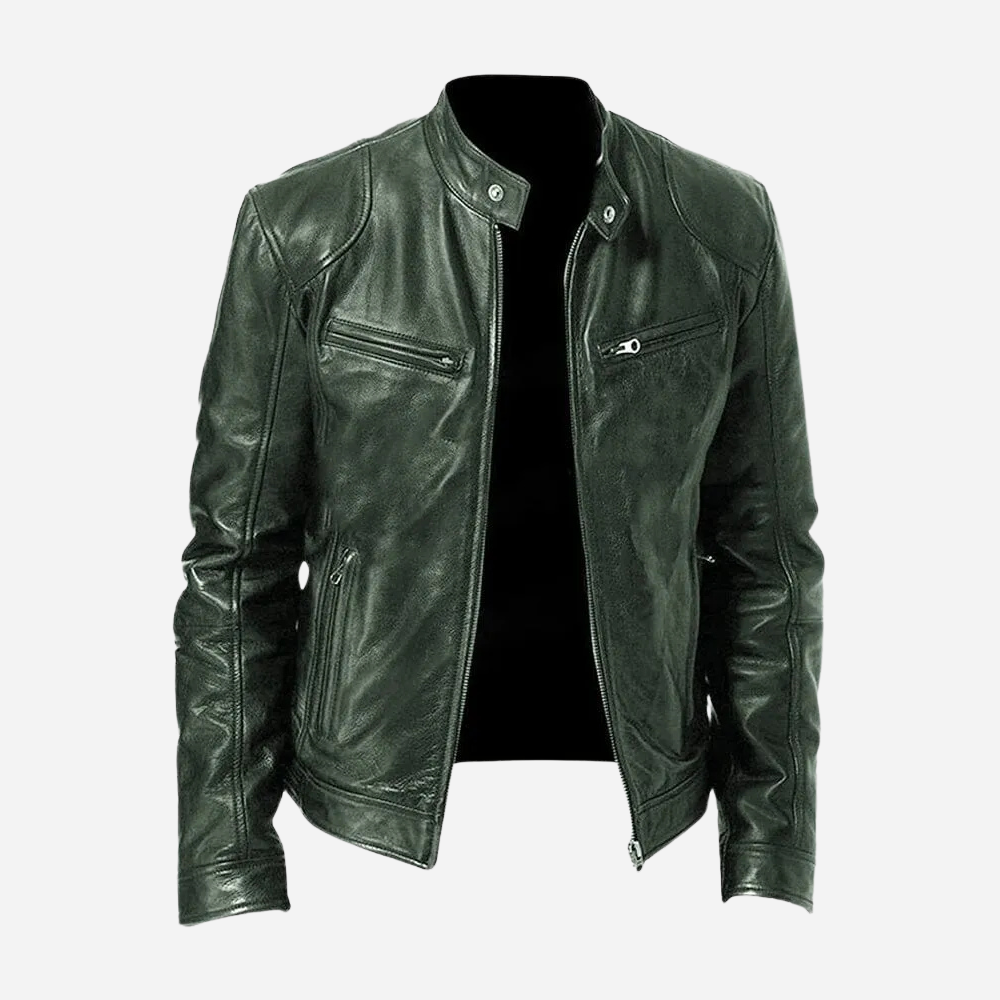 Giacca moto Uomo | Taglio slim & Look urbano