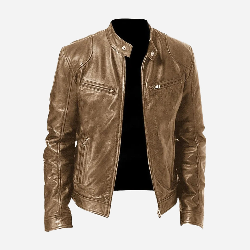 Giacca moto Uomo | Taglio slim & Look urbano