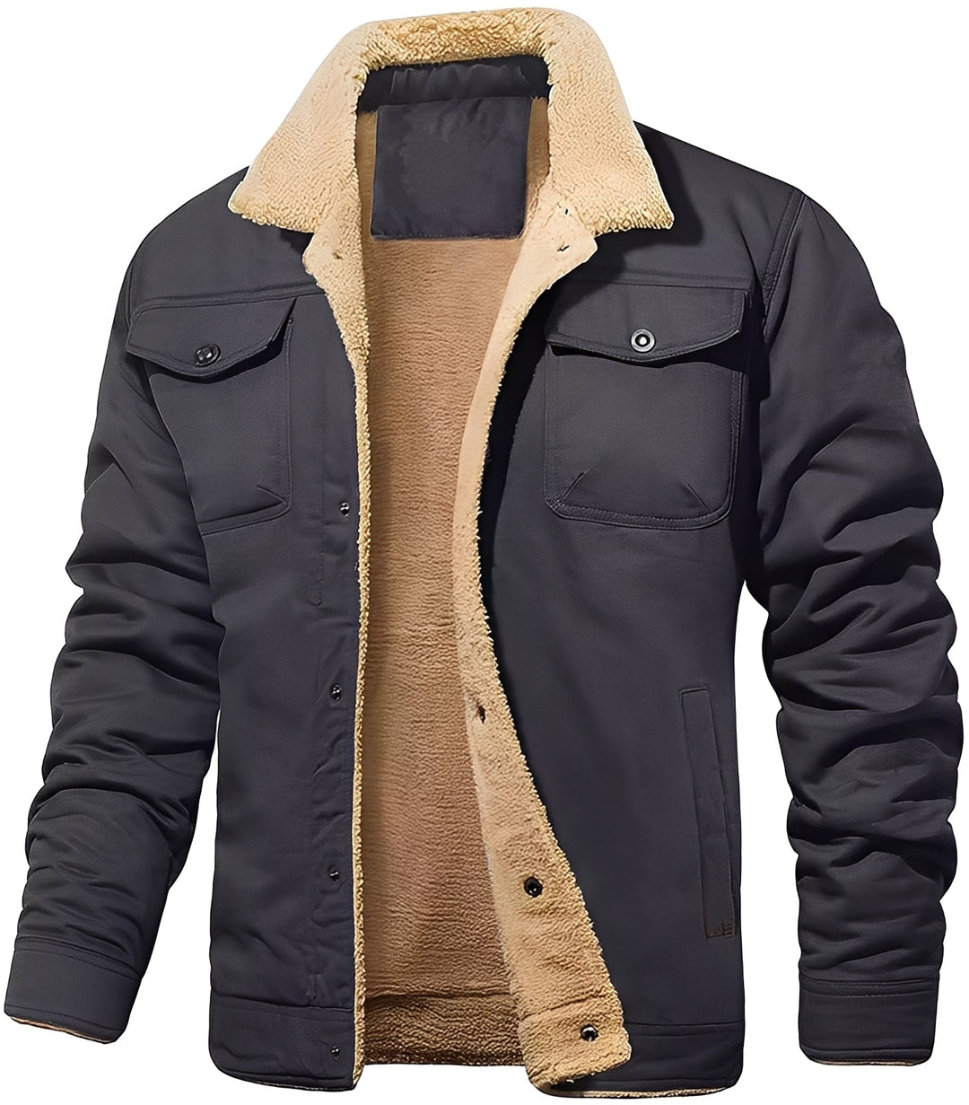 Giacca Bomber Leggera Con Fodera Per Uomo | Naxter Grigio