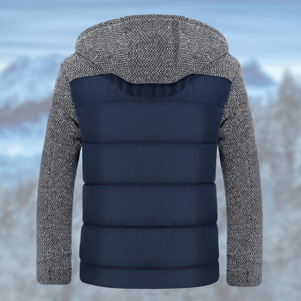Giacca Invernale Uomo Elegante Comfort Materiale Alta Qualità 1