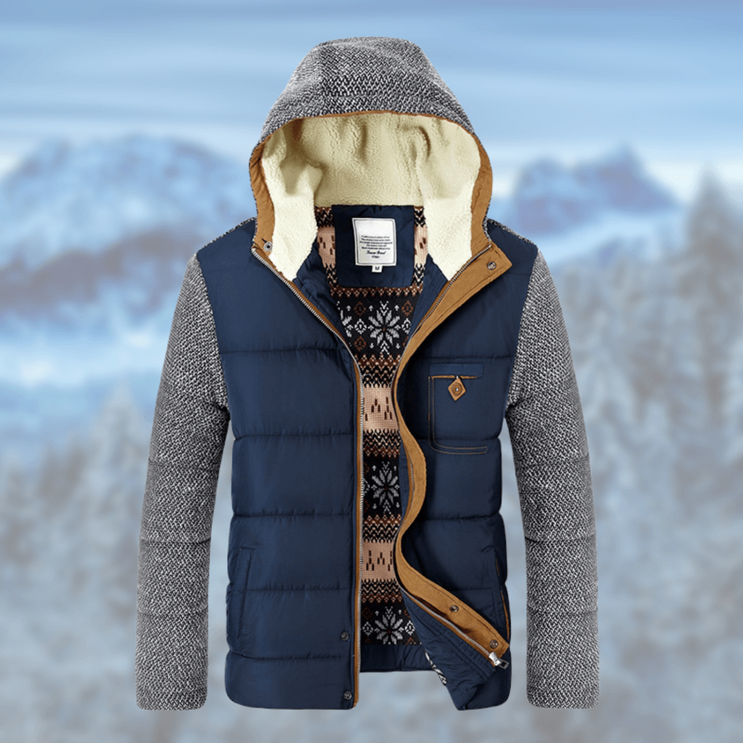 Giacca Invernale Uomo Elegante Comfort Materiale Alta Qualità 2