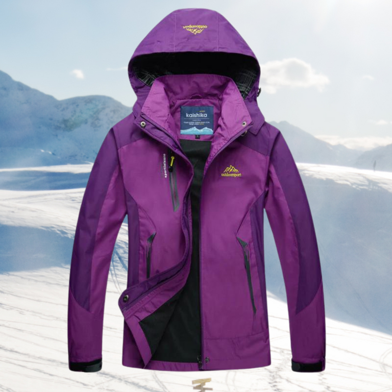 Giacca outdoor antivento e impermeabile per donna 6
