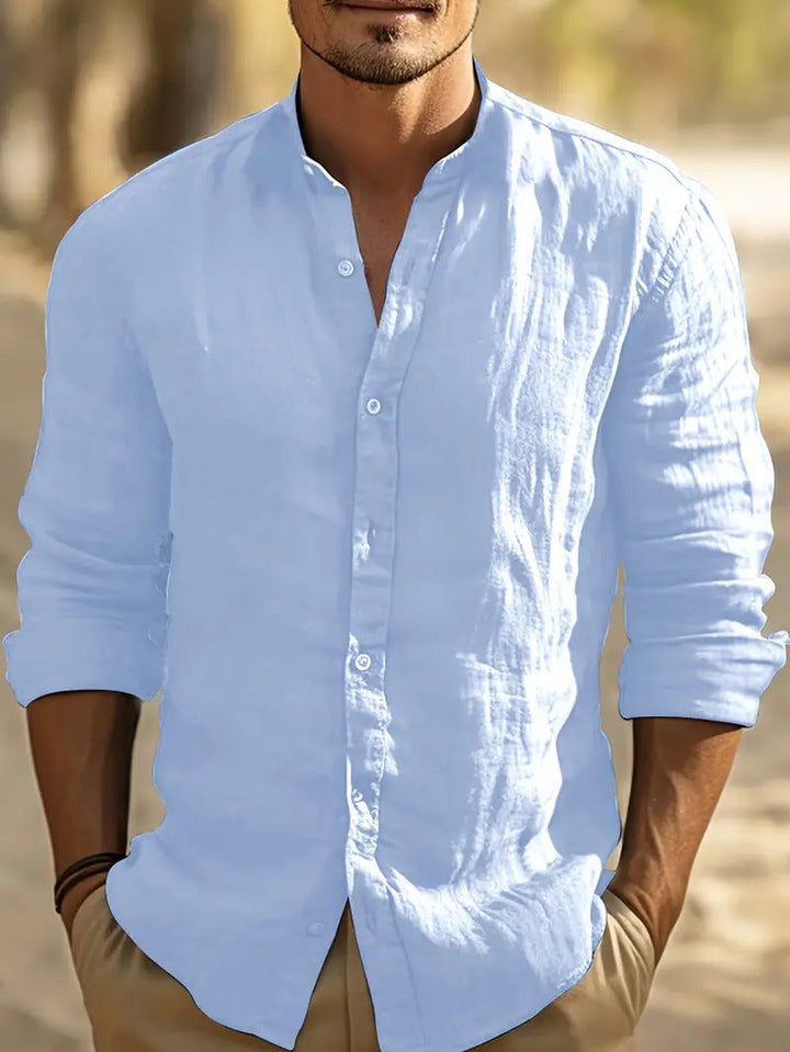 Gioacchino | Camicia Lino Uomo – Elegante, Leggera & Moderna 8