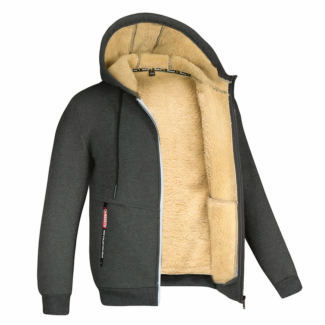 Giacca Uomo Invernale Foderata in Pile Versatile - Vesarelli
