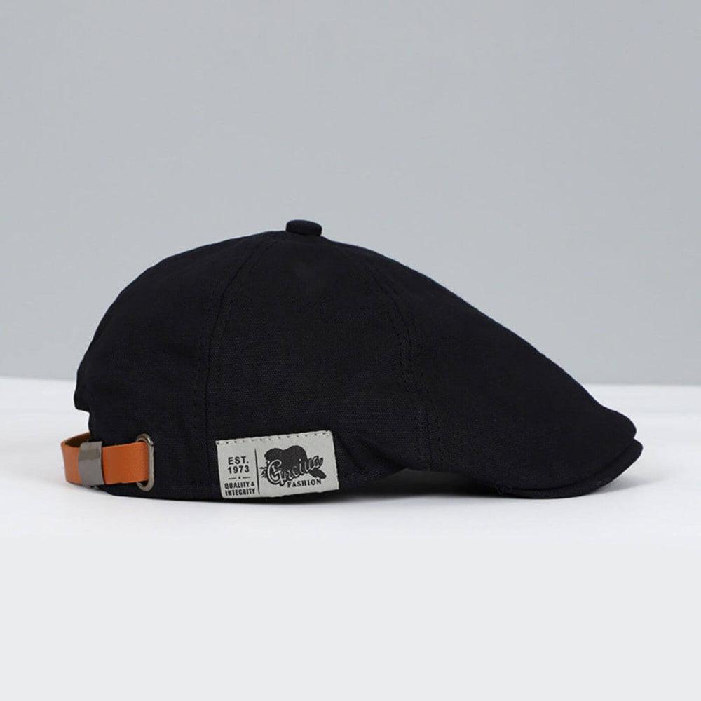 Cappellino Piatto Uomo Cotone Classico Vestibilità Regolare - Vesarelli