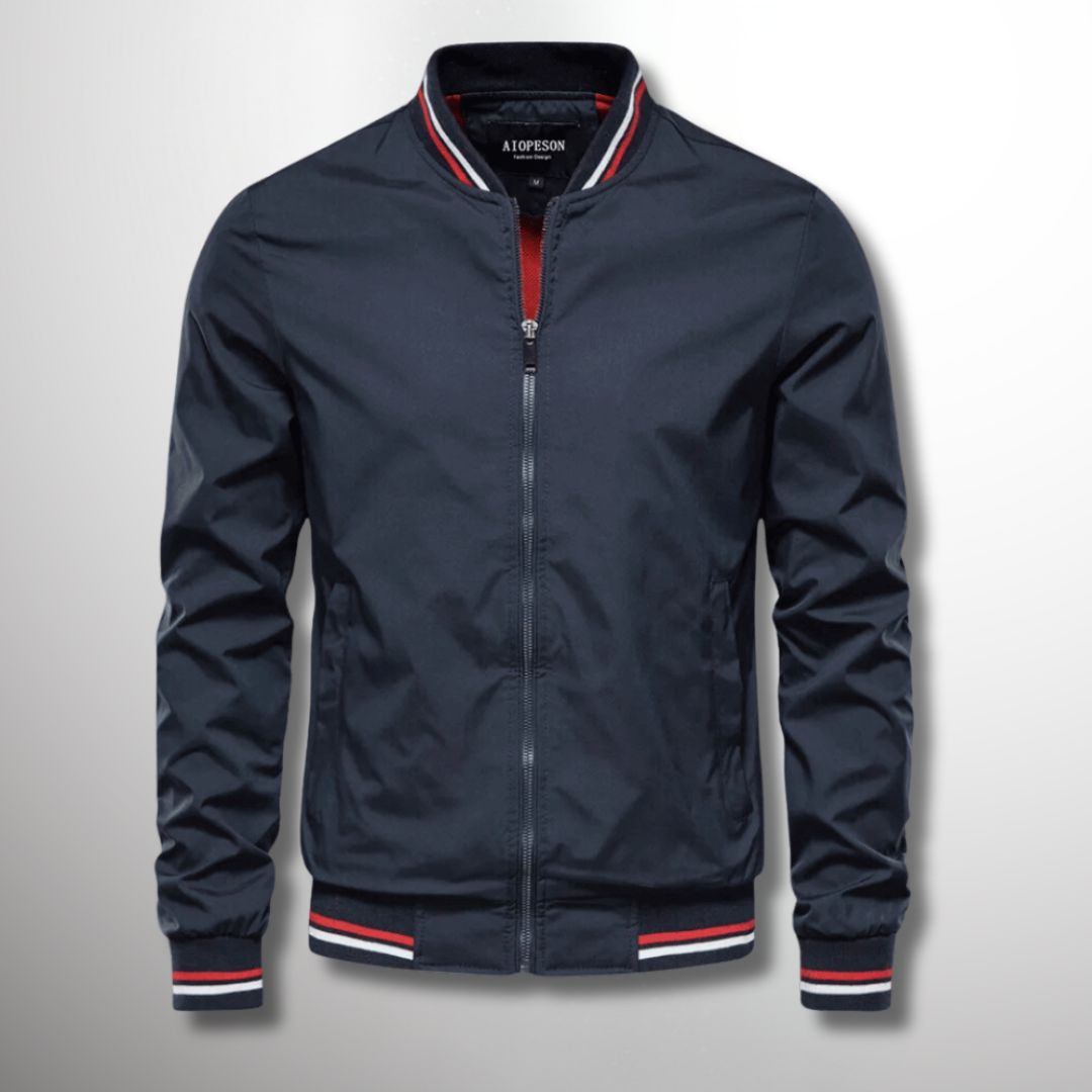 Giubbotto Bomber Uomo Impermeabile Zip Veloce - Vesarelli