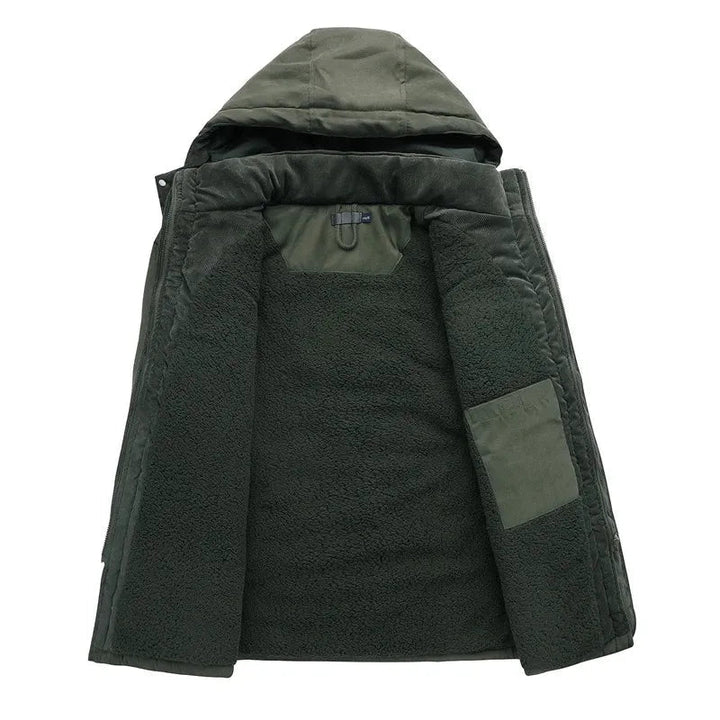Giubbotto Uomo Invernale | Giaccone Uomo Invernale | Cappuccio Sagomato & Tasche Multiple Pratiche