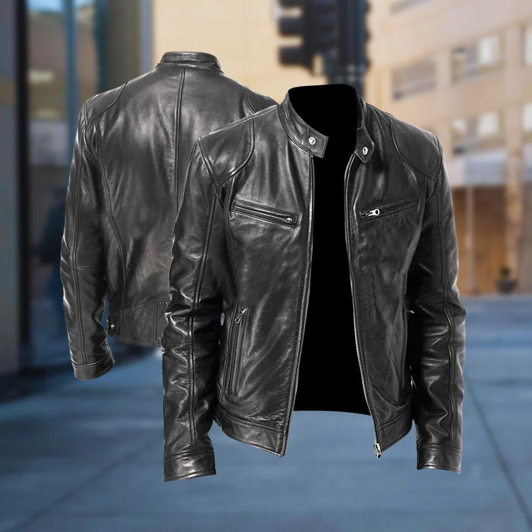 Giubbotto Uomo | Taglio Biker & Tasche con Zip