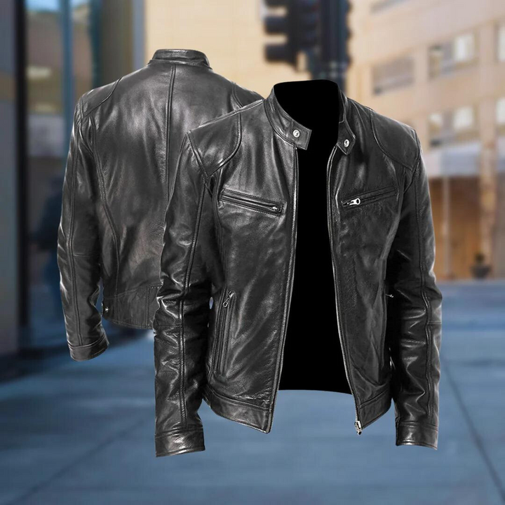 Giubbotto Uomo | Taglio Biker & Tasche con Zip