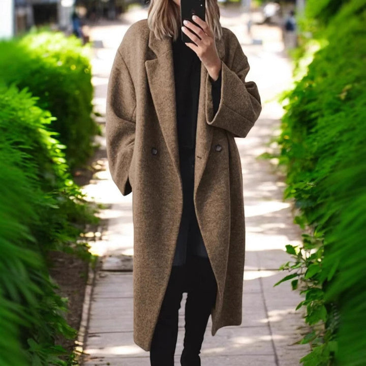 Cappotto Lungo Donna Caldo Versatile Classico - Vesarelli