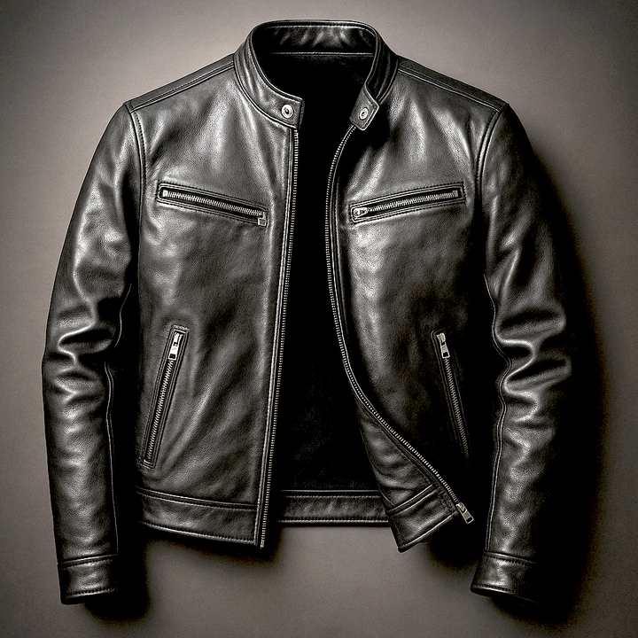 Giuliano | Giacca Pelle Uomo Vintage Premium – Elegante e Resistente 3