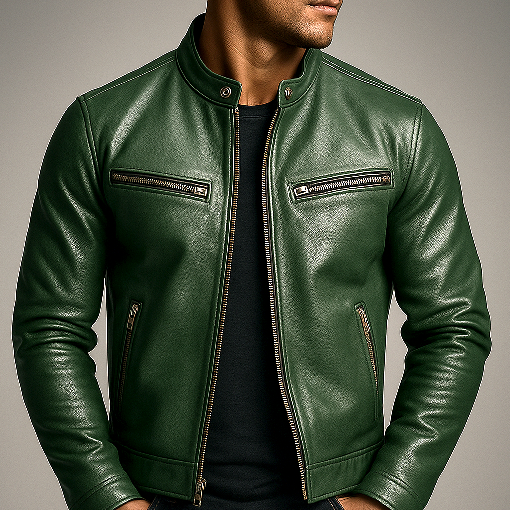 Giuliano | Giacca Pelle Uomo Vintage Premium – Elegante e Resistente 7