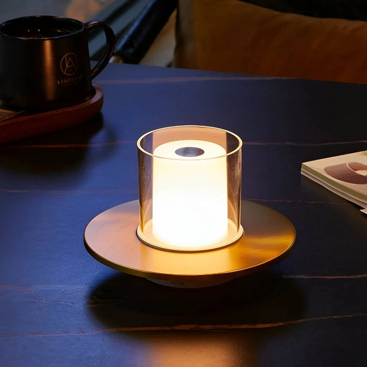 Lampada da Tavolo Senza Fili Ricaricabile Design Moderno - Vesarelli