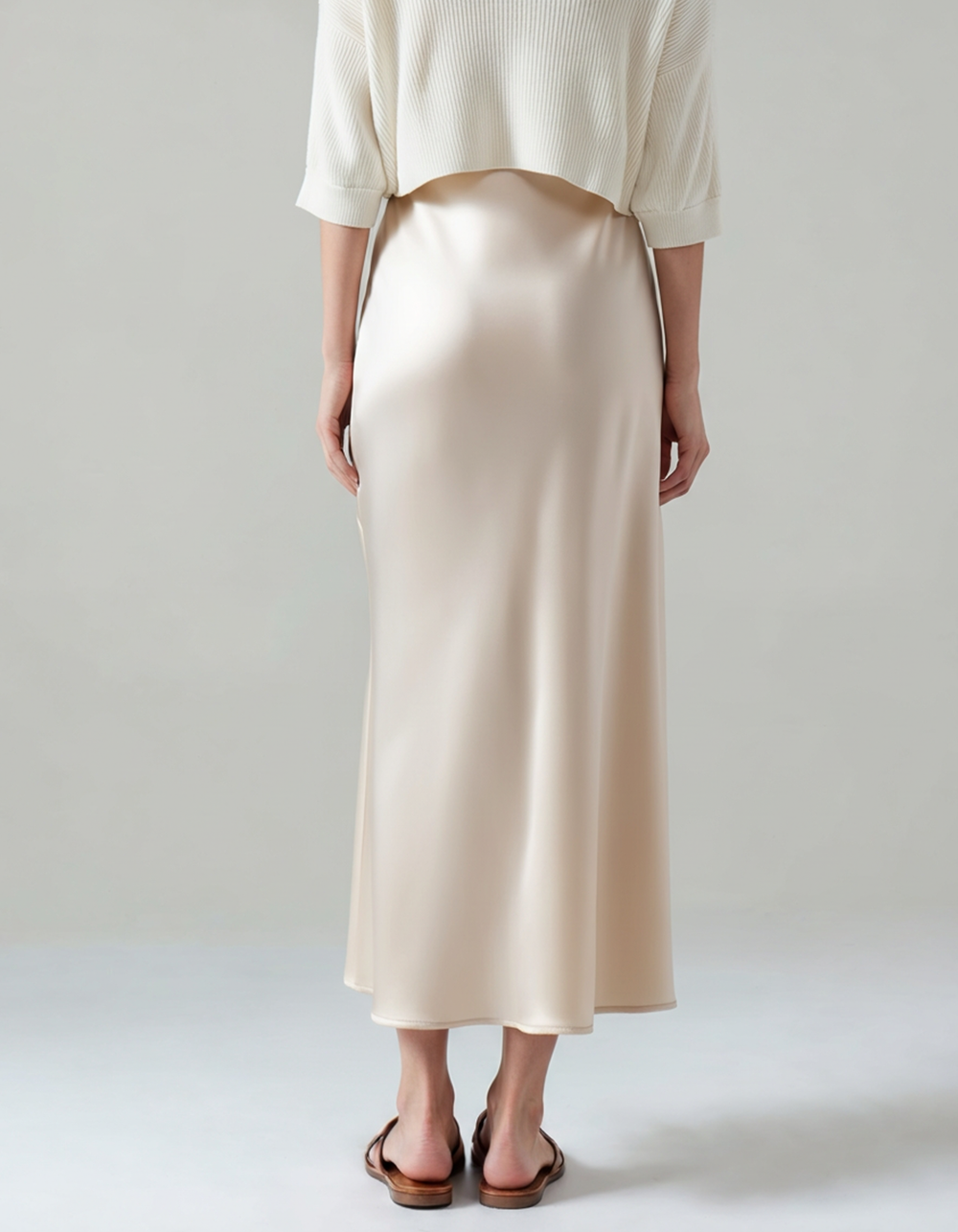 Gonna in seta Donna | Linea Fluida & Eleganza Minimal