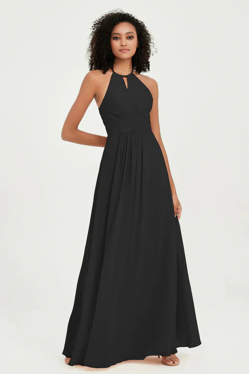 Abito Maxi Donna Stile Americana Elegante