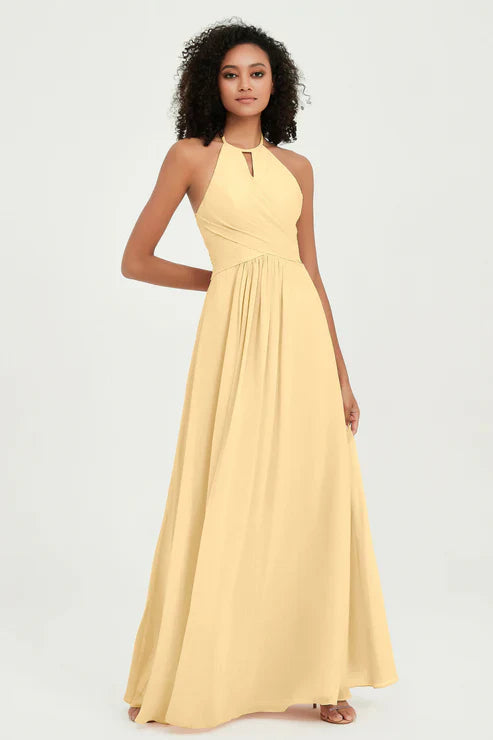 Abito Maxi Donna Stile Americana Elegante