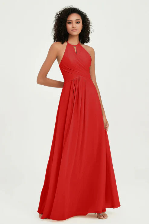 Abito Maxi Donna Stile Americana Elegante
