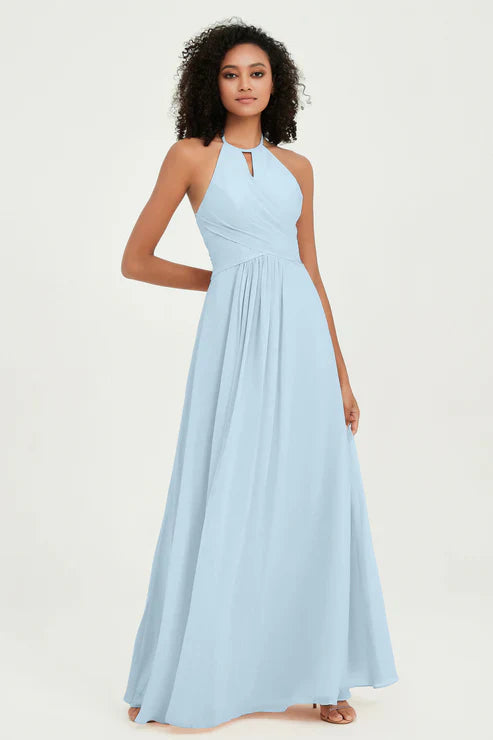 Abito Maxi Donna Stile Americana Elegante