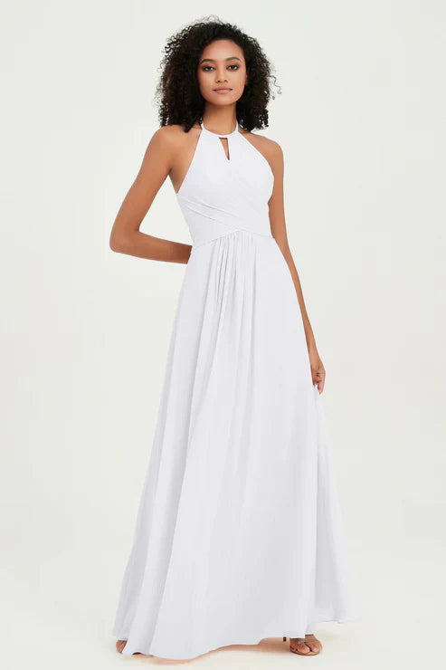 Abito Maxi Donna Stile Americana Elegante