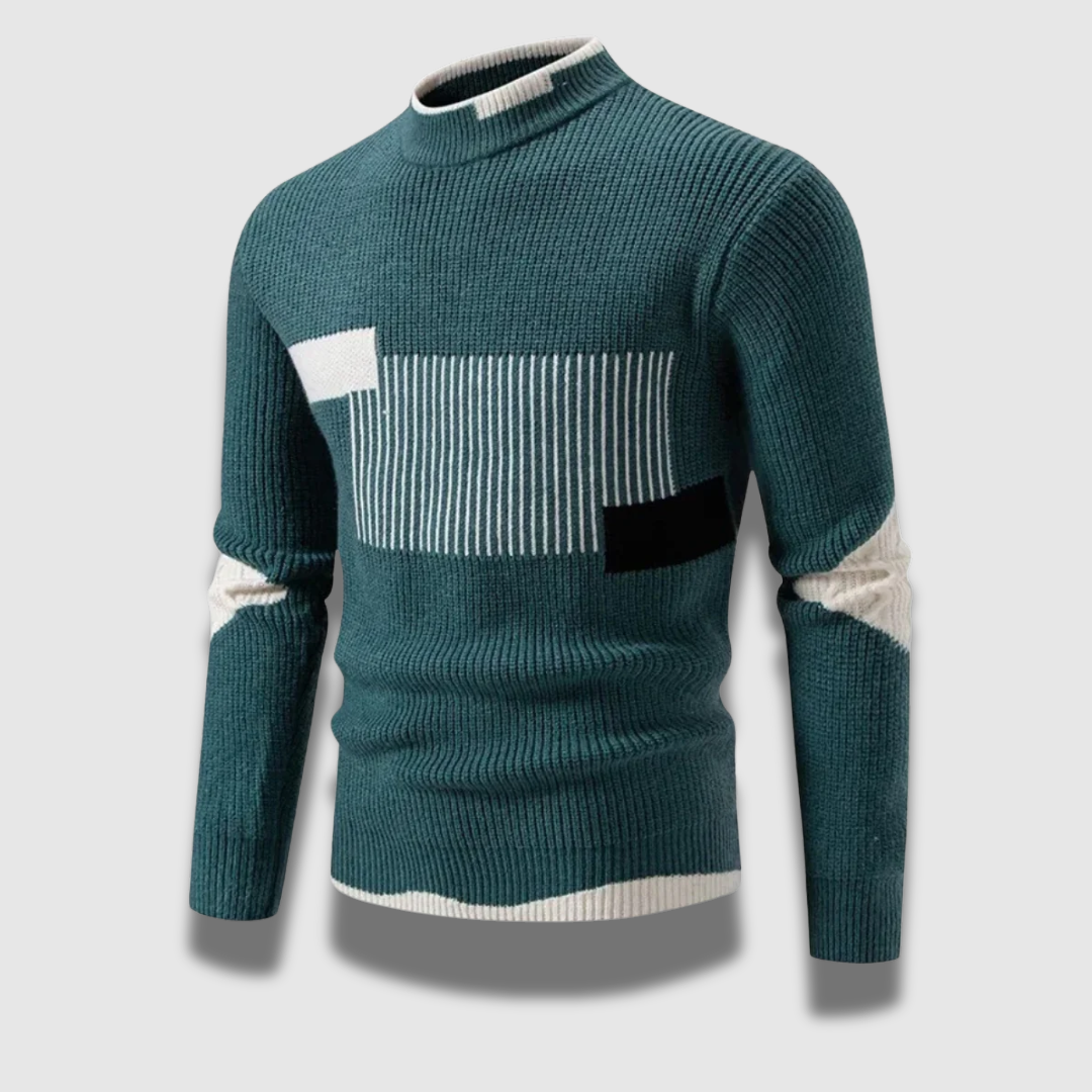 Maglione Uomo in Maglia Morbida Vestibilità Classica