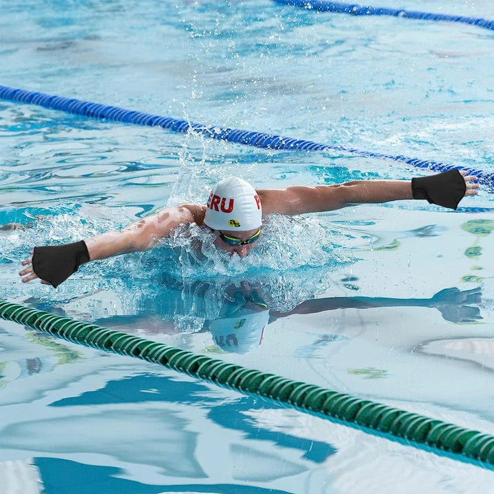 Guanti da allenamento per il nuoto in rete - Guanti acquatici in neoprene per fitness di resistenza, immersioni subacquee e allenamento della forza in acquagym 1