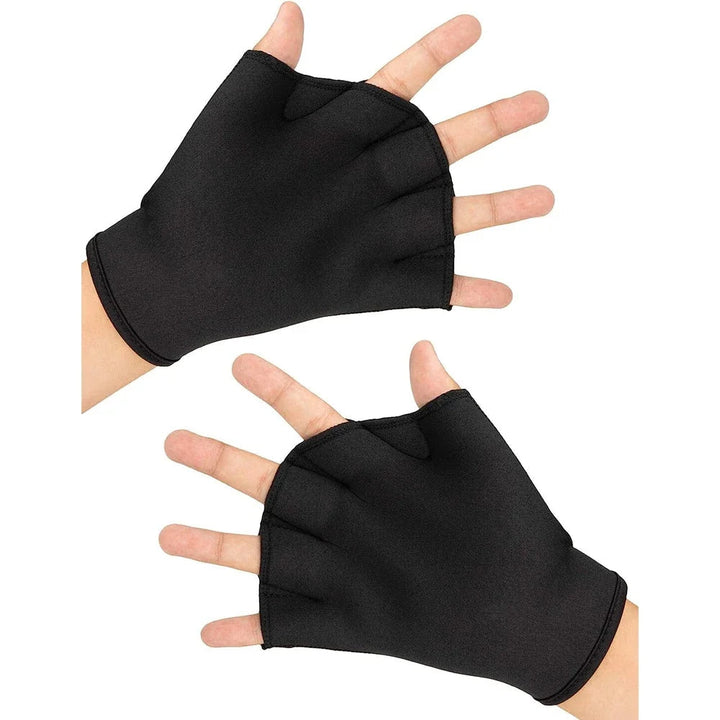 Guanti da allenamento per il nuoto in rete - Guanti acquatici in neoprene per fitness di resistenza, immersioni subacquee e allenamento della forza in acquagym 5