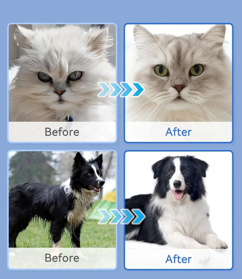 Guanti da bagno per animali domestici: salviette detergenti e deodoranti per cani e gatti, perfetto strumento per la toelettatura quotidiana degli animali domestici 1