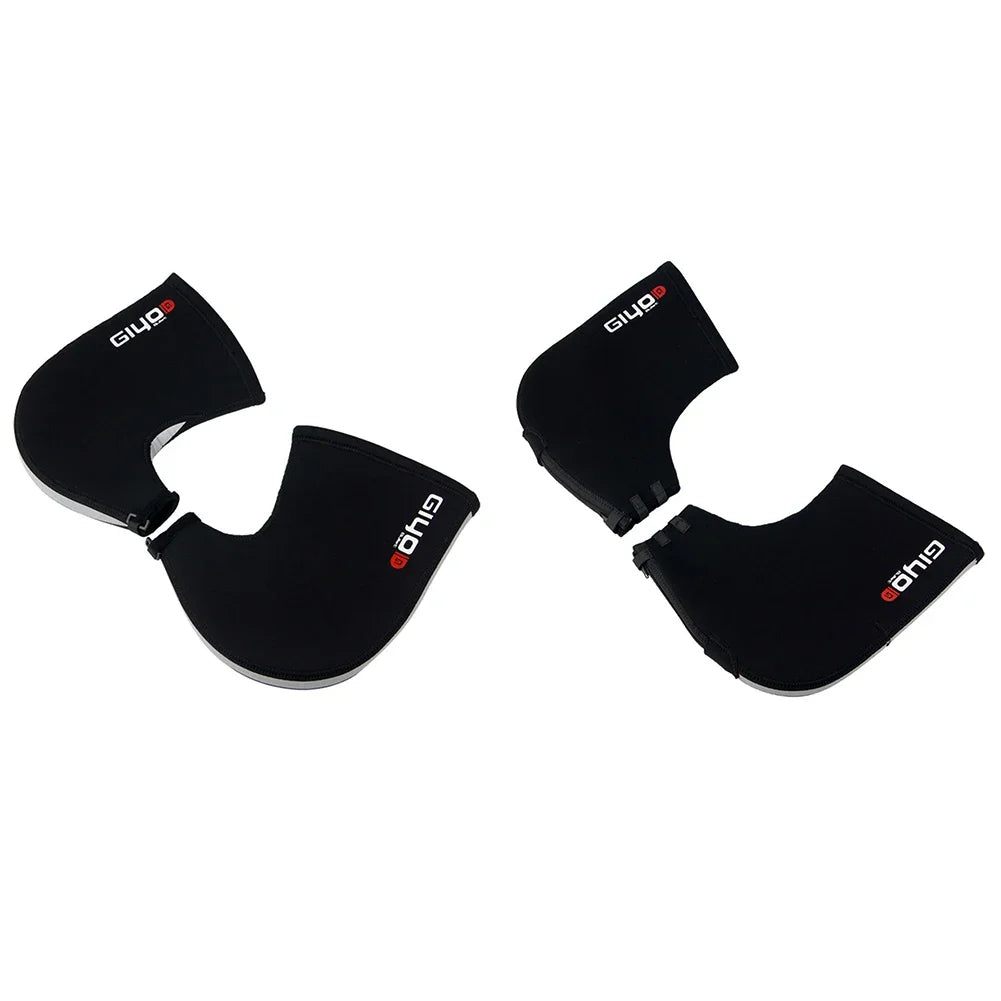 Guanti termici da manubrio per MTB – Guanti da ciclismo antivento con design riflettente per uomo e donna per le uscite notturne invernali 2