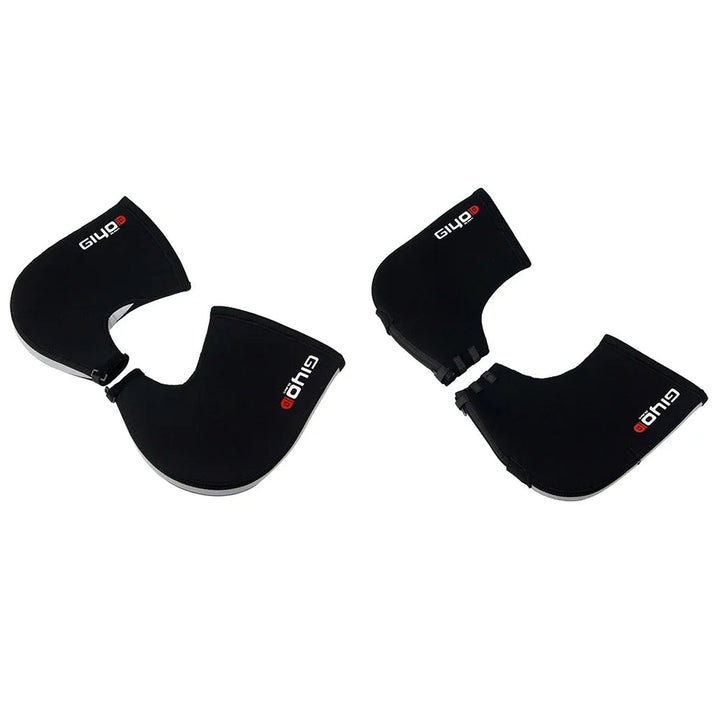 Guanti termici da manubrio per MTB – Guanti da ciclismo antivento con design riflettente per uomo e donna per le uscite notturne invernali 2