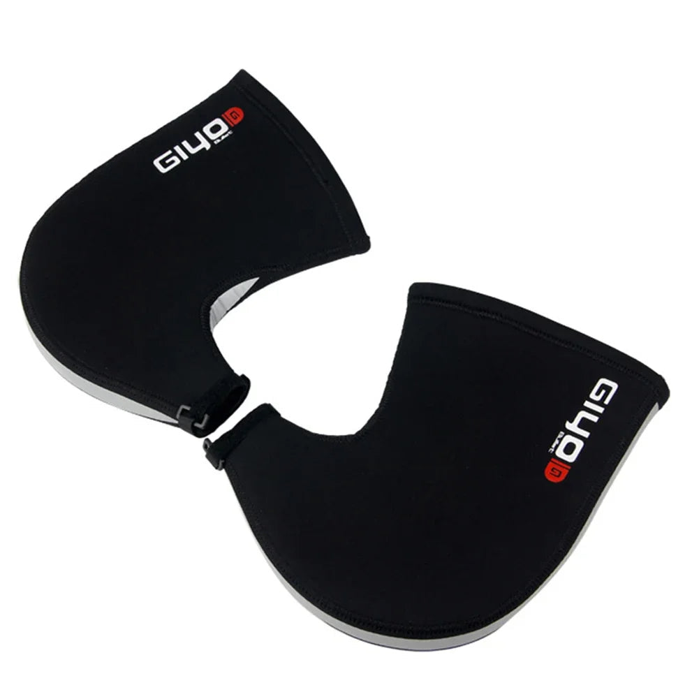 Guanti termici da manubrio per MTB – Guanti da ciclismo antivento con design riflettente per uomo e donna per le uscite notturne invernali 8
