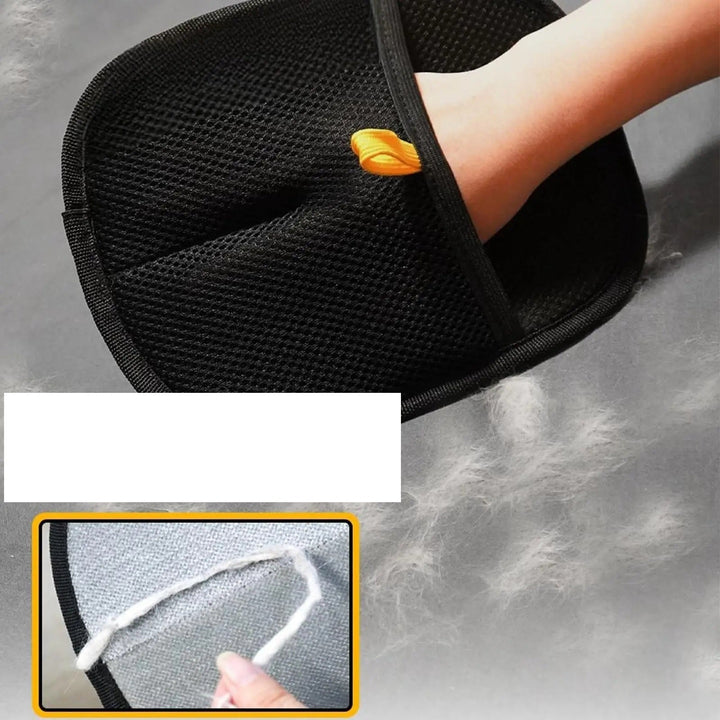 Guanto per la toelettatura degli animali domestici Celery Double-Sided – Guanto riutilizzabile per la toelettatura di cani e gatti, efficace su pelliccia, vestiti e mobili 3