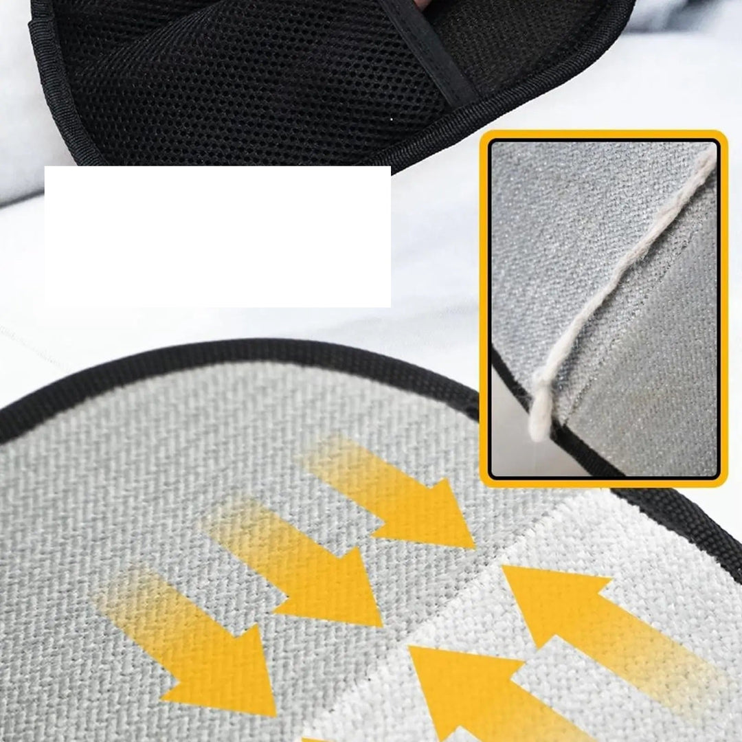Guanto per la toelettatura degli animali domestici Celery Double-Sided – Guanto riutilizzabile per la toelettatura di cani e gatti, efficace su pelliccia, vestiti e mobili 4