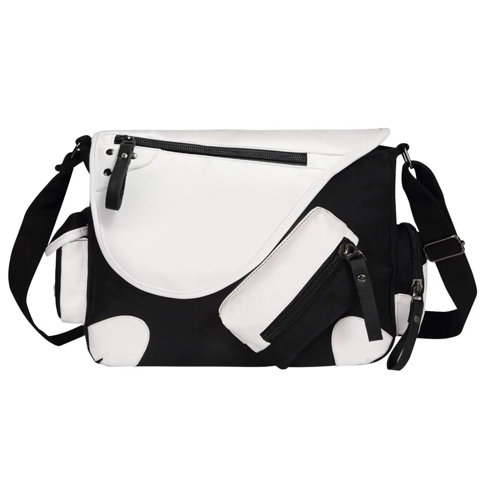 Borsa da Viaggio Uomo in Tela Tracolla Casual Messenger - Vesarelli