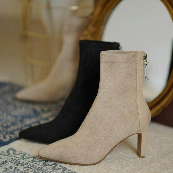 Stivaletti Donna Eleganti Autunnali Tacco Medio - Vesarelli