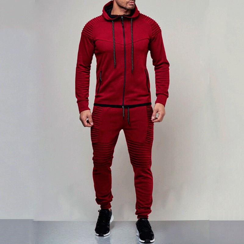 Tuta Uomo Tessuto Tecnico Comfort Vestibilità Regular