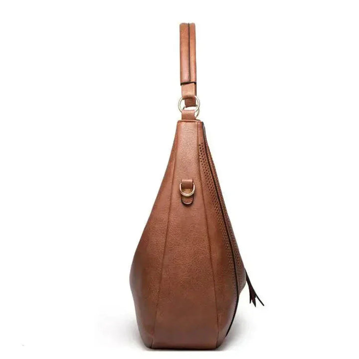 Borsa a Tracolla Donna in Ecopelle con Nappe Spaziosa Versatile