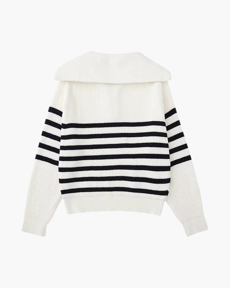 Maglione Uomo in Maglia con Zip Comfort Casual