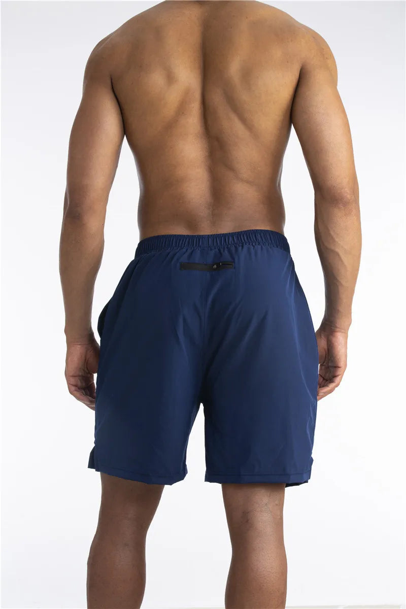 Pantaloncini Uomo Sportivi con Fodera Comfort e Tasca per Telefono